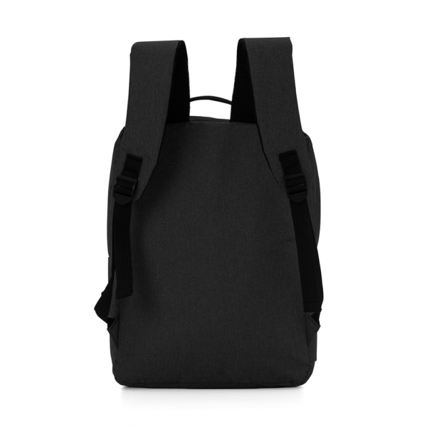 Mochila Personalizada com personalização de marca corporativa. Opção de brindes para empresa.