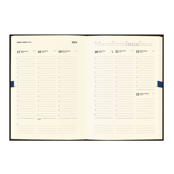 (24x17 cm) Agenda Ecológica Personalizada 2024 em cortiça - HUBSP-66094 - Image 3