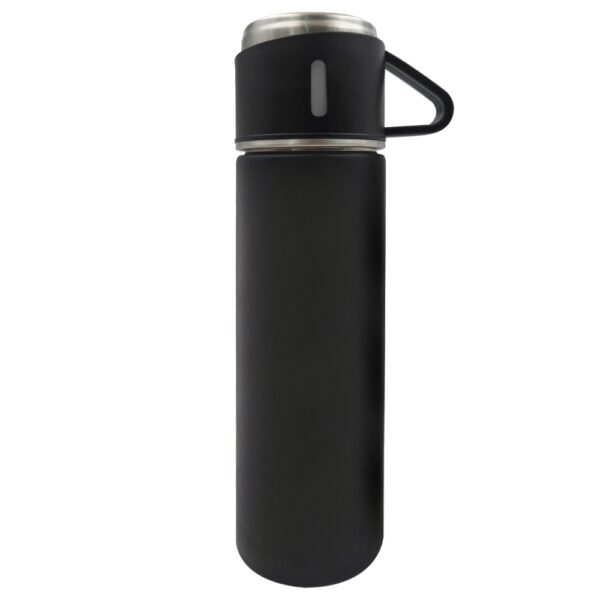 Garrafa Térmica Personalizada 500ml com 3 Xícaras - HUBESN-BZR-Z303 - A Huble oferece atendimento especializado para brindes corporativos e mochilas personalizadas para empresas e agências de eventos. Sua melhor opção em brindes corporativos está na Huble com entrega para todo Brasil.