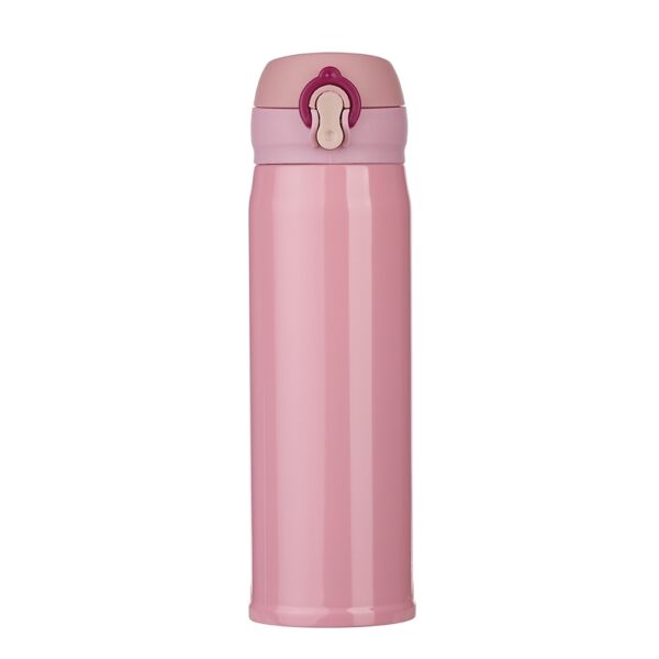 Garrafa Térmica Personalizada com personalização de logotipo de marca empresarial. Brinde personalizado elegante.