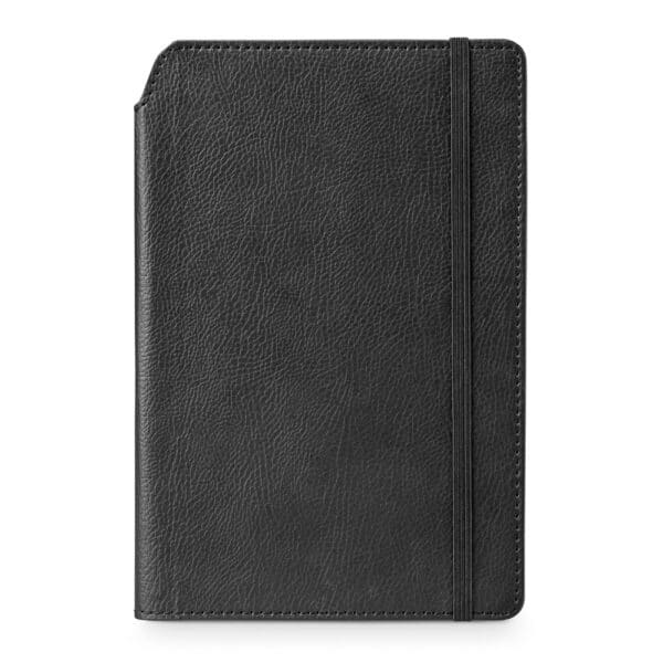 Caderno Personalizado com gravação de marca empresarial. Opção de brinde corporativo para empresas.