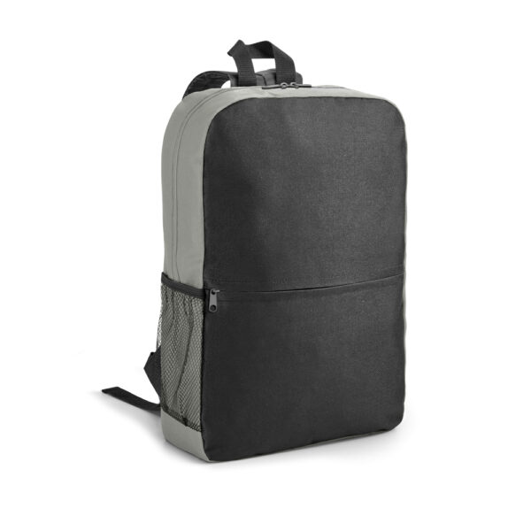 Mochila Personalizada com gravação de marca empresarial. Opção de brinde personalizado para empresas.