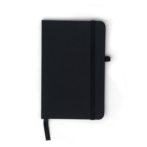 Caderno Personalizado com personalização de marca empresarial. Opção de brinde personalizado para empresas.