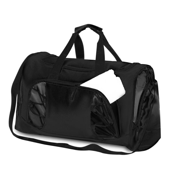 Bolsa de Viagem Personalizada com logotipo de marca empresarial. Brinde personalizado diferenciado.
