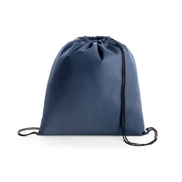 Mochila Saco Personalizada com logotipo de marca empresarial. Opção de brinde personalizado para empresas.