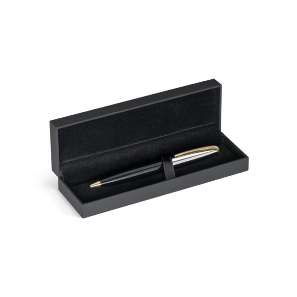 Caneta Personalizada com gravação de logotipo de marca corporativa. Brinde corporativo exclusivo.