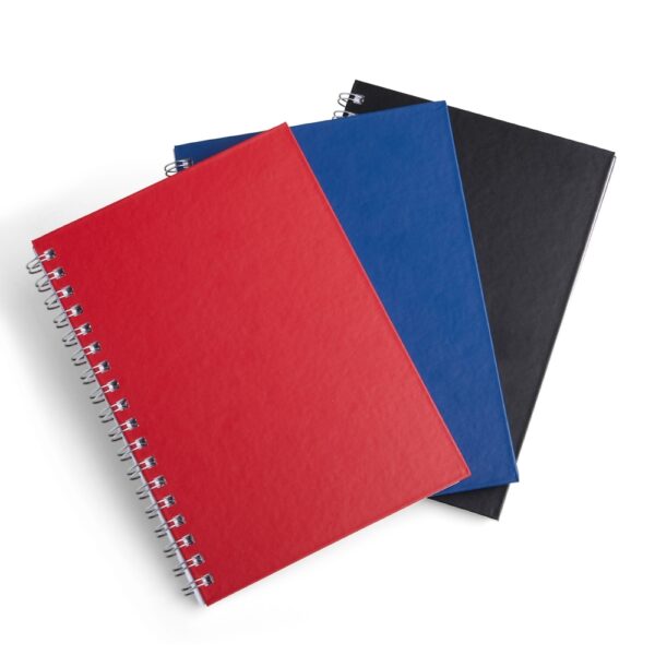 (24x18 cm) | Caderno Personalizado Emborrachado - COM PAUTA - HUBZB-14209B