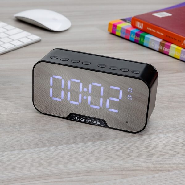 Caixa de Som Personalizada com Despertador - HUBZB-03019 - Image 3
