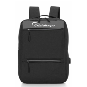 Mochila Personalizada com logotipo de marca corporativa. Tipo de brinde personalizado para empresas.