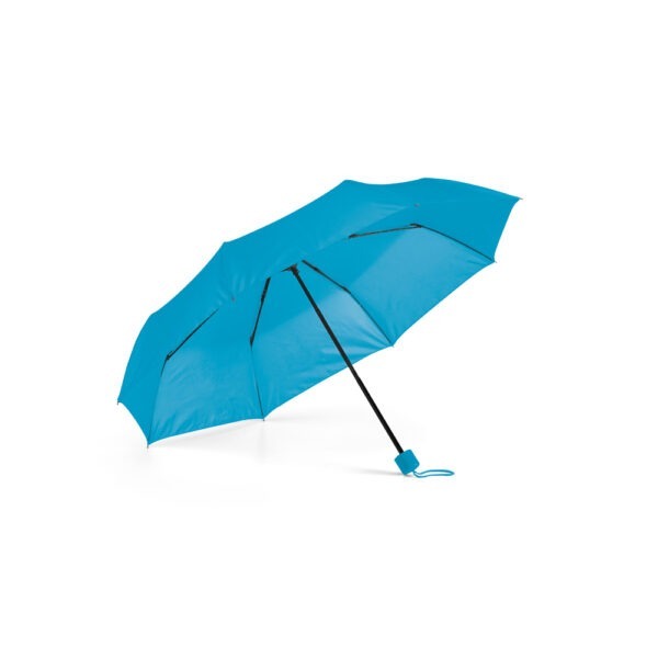 Guarda Chuva Personalizado com personalização de logotipo de marca corporativa. Brinde corporativo inovador.