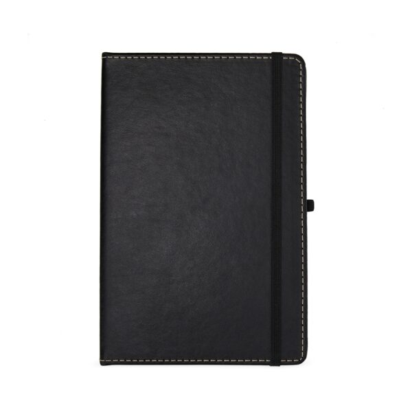 (21x14 cm) | Caderno Personalizado Couro S. - COM PAUTA - HUBZB-14885 - Image 3