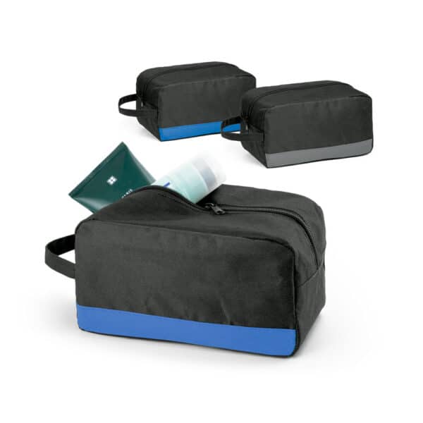 Necessaire Personalizada com logotipo de marca corporativa. Excelente brinde para empresas.