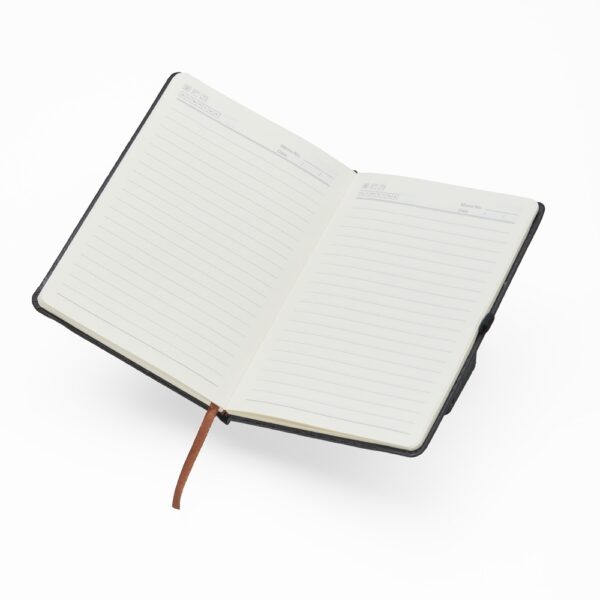(21x15) Caderno Personalizado Emborrachado - COM PAUTA - HUBZB-03002B - Image 2