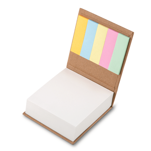 (8x8) Bloco de Anotações Personalizado c/ Adesivo - HUBAS-BL030