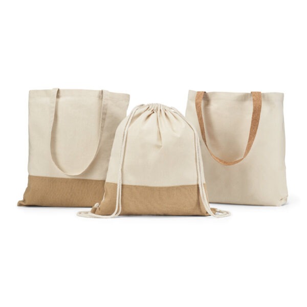 Sacola Personalizada Ecobag de Algodão (160g) Com Juta - HUBSP-92882 - Image 3