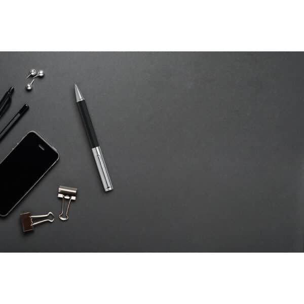 Caneta Personalizada com logotipo de marca empresarial. Brinde personalizado sofisticado.