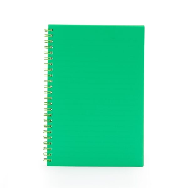 (21x15 cm) | Caderno Personalizado A5 Plástico - COM PAUTA - HUBZB-05071 - Image 6