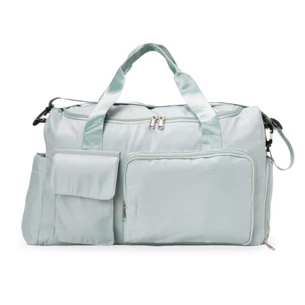 Bolsa de Viagem Personalizada com personalização de logotipo de marca empresarial. Brinde personalizado elegante.