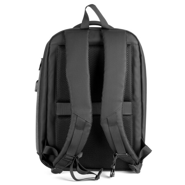 Mochila Personalizada com gravação de marca empresarial. Tipo de brindes para empresa.