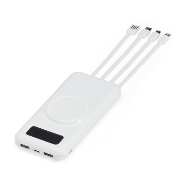 Power Bank Personalizado 10.000mAh via Indução ou Cabo  - HUBZB-06052 - Image 4