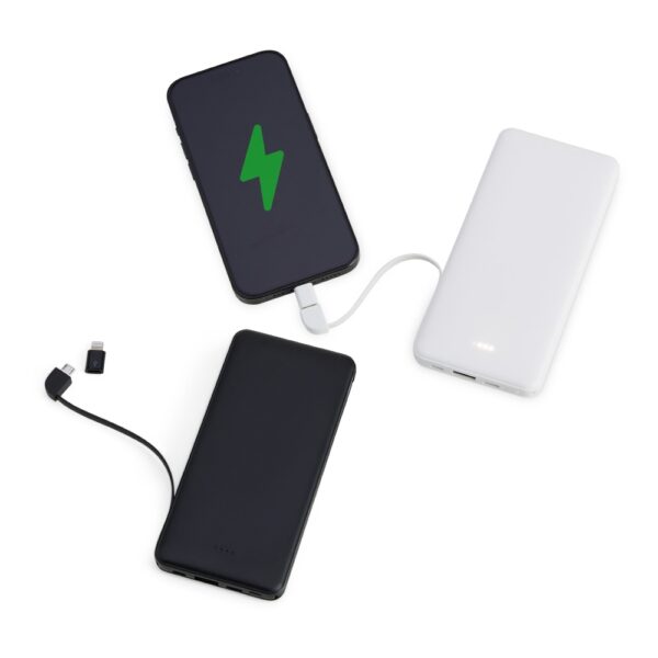 Power Bank Personalizado 10.000mAh c/ Indicador LED - HUBZB-06005 - A Huble oferece atendimento especializado para brindes corporativos e mochilas personalizadas para empresas e agências de eventos. Sua melhor opção em brindes corporativos está na Huble com entrega para todo Brasil.