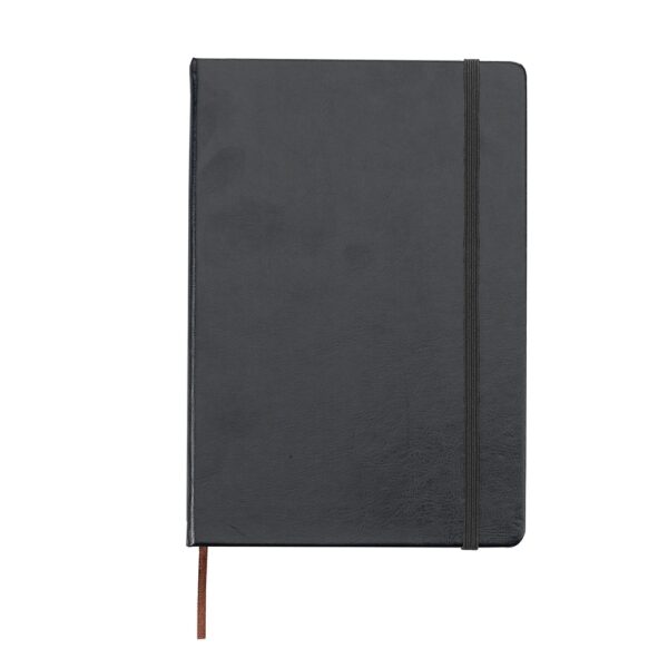 (21x15 cm) | Caderno Personalizado tipo Moleskine de Couro Sintético - SEM PAUTA - HUBZB-03005 - Image 3