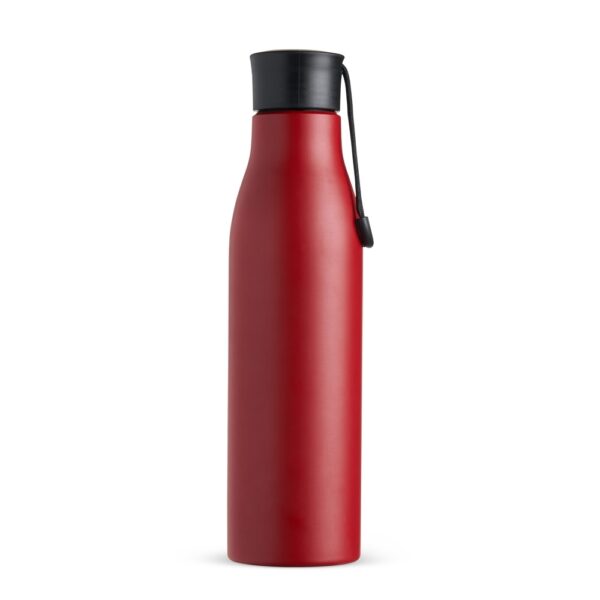 Garrafa Térmica Personalizada com personalização de logotipo de marca corporativa. Brinde personalizado elegante.
