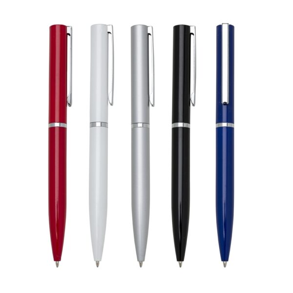 Caneta Personalizada com personalização de logotipo de marca corporativa. Excelente brinde para empresas.