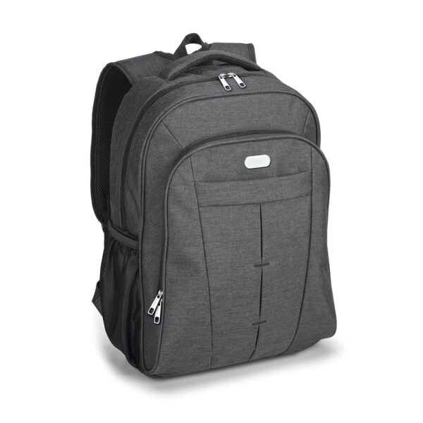 Mochila Personalizada com gravação de marca corporativa. Tipo de brindes para empresa.