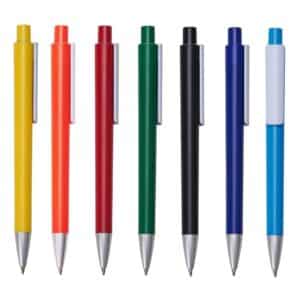 Caneta Personalizada com personalização de logotipo de marca corporativa. Brinde corporativo inovador.