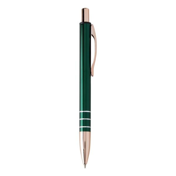 Caneta Personalizada com logotipo de marca corporativa. Brinde personalizado criativo.
