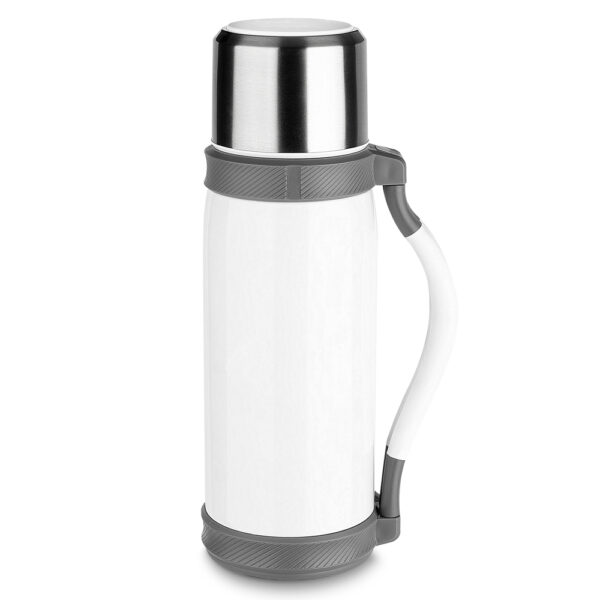 Garrafa Térmica Personalizada com gravação de logotipo de marca empresarial. Ótimo brinde para empresas.