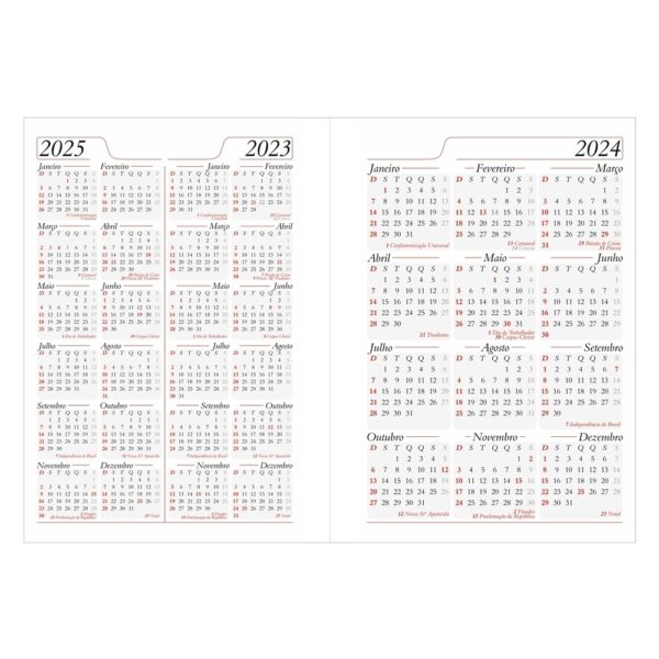 (20x14 cm) | Agenda Personalizada Diária 2024 - HUBZB-12294 - Image 6