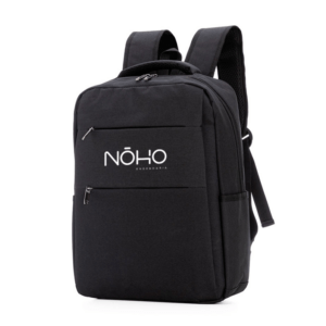 Mochila Personalizada com gravação de marca corporativa. Tipo de brinde personalizado para empresas.