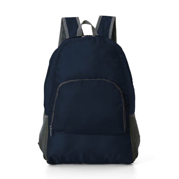 Mochila Personalizada com personalização de marca corporativa. Tipo de brinde corporativo para empresas.