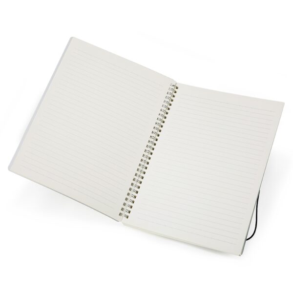 (26x19 cm) | Caderno Personalizado B5 Plástico - COM PAUTA - HUBZB-05059 - Image 2