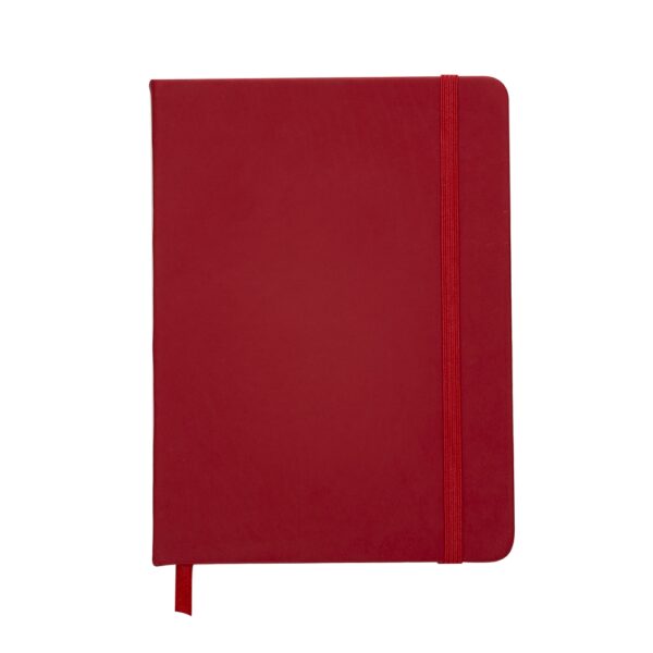 (18x13 cm) | Caderno Personalizado tipo Moleskine - Emborrachado c/ Pauta - HUBZB-12514 - Image 8