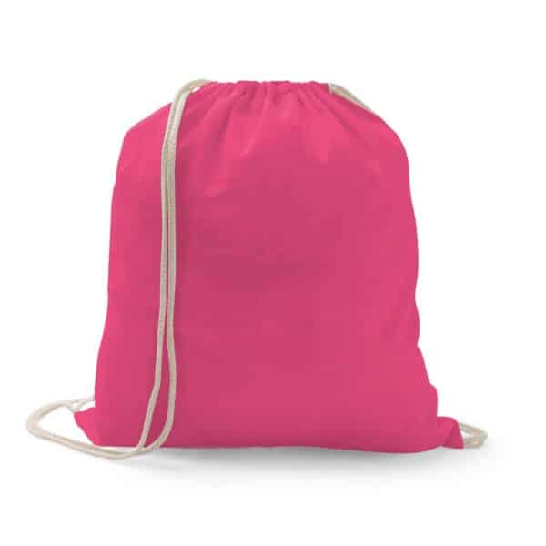 Mochila Saco Personalizada com personalização de marca empresarial. Opção de brinde corporativo para empresas.