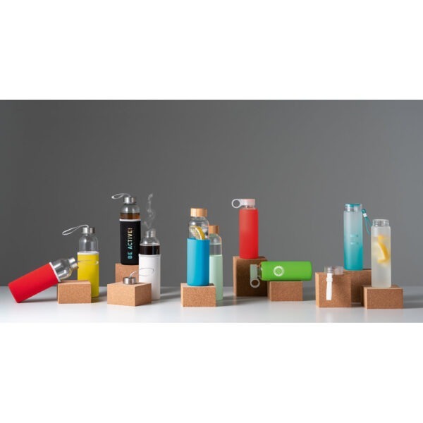 Garrafa Personalizada 520ml - Vidro e Aço Inox - HUBSP-94646 - Image 2