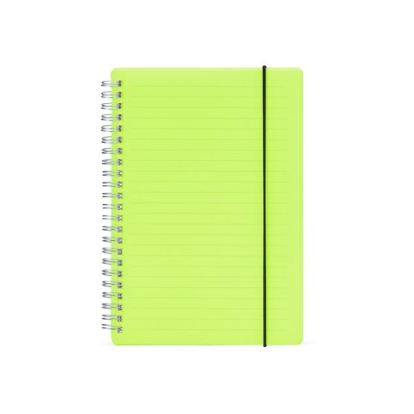 (21x15 cm) | Caderno Personalizado A5 Plastico - COM PAUTA - HUBZB-05058 - Image 8