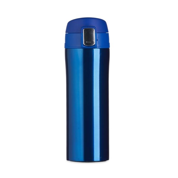 Garrafa Térmica Personalizada com personalização de logotipo de marca corporativa. Brinde corporativo exclusivo.