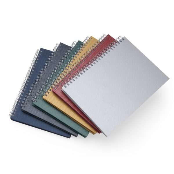 Caderno Personalizado com gravação de marca empresarial. Opção de brinde corporativo para empresas.