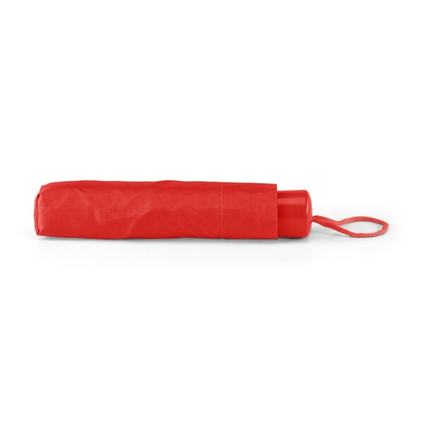 Guarda Chuva Personalizado com personalização de logotipo de marca corporativa. Brinde personalizado exclusivo.