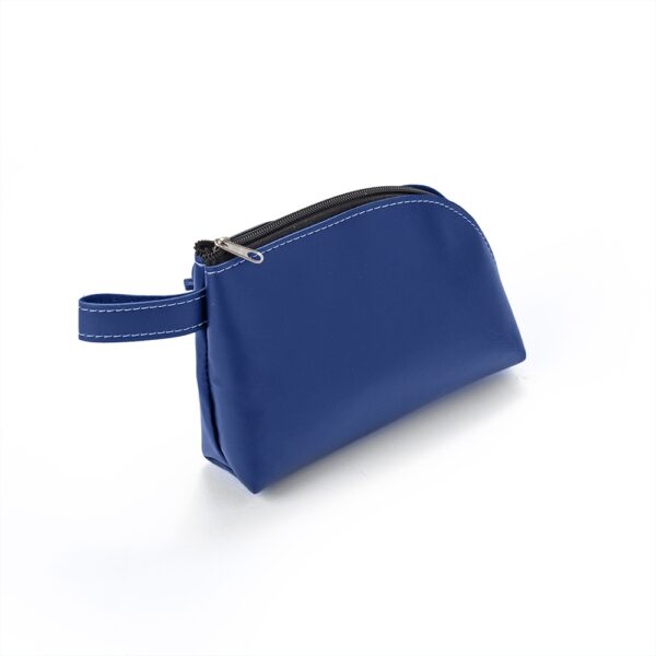 Necessaire Personalizada com personalização de logotipo de marca empresarial. Brinde personalizado elegante.