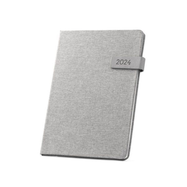 (21x14 cm) | Agenda Personalizada 2024 B5 em rPET - HUBSP-66202 - Image 3