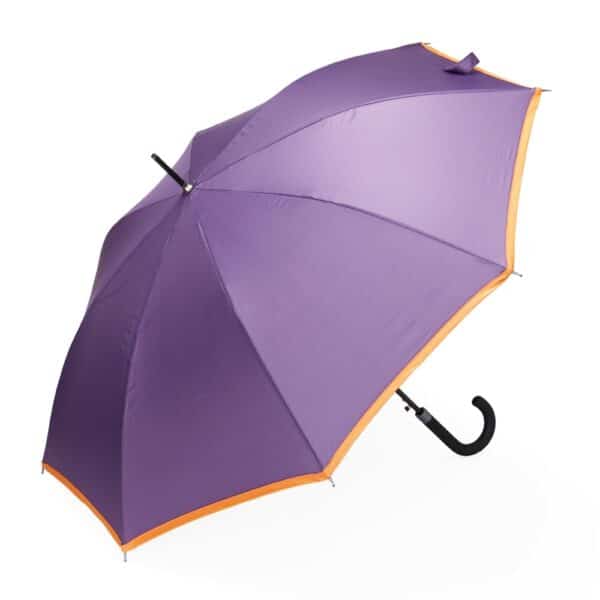 Guarda Chuva Personalizado com personalização de logotipo de marca empresarial. Brinde corporativo especial.