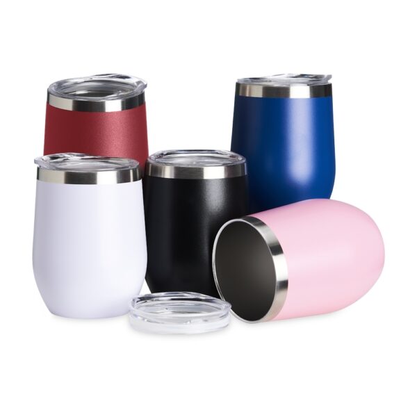 Copo térmico personalizado com personalização, brinde corporativo prático.