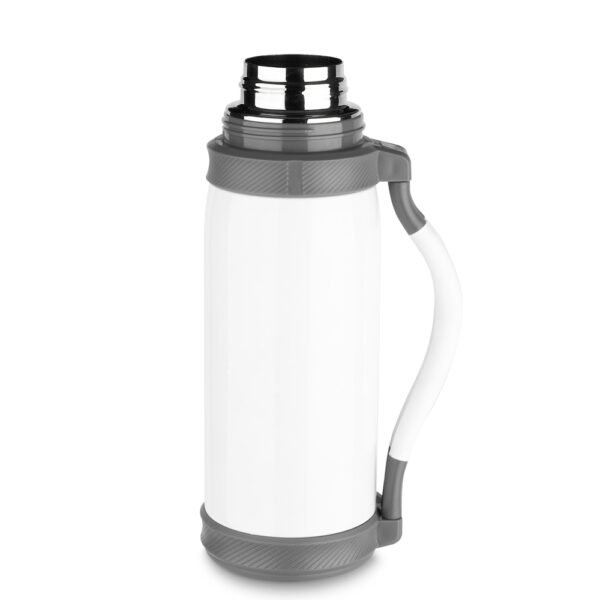 Garrafa Térmica Personalizada com gravação de logotipo de marca empresarial. Ótimo brinde para empresas.