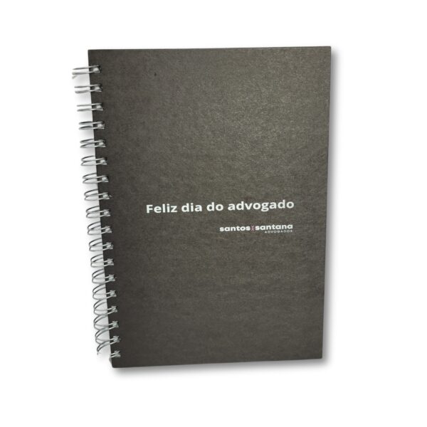 (24x18 cm) | Caderno Personalizado - Capa Dura - COM PAUTA - HUBAS-CAD330 - Image 2