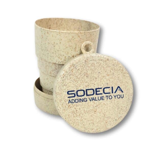 Copo Personalizado Retrátil Fibra de Arroz 200ml - HUBZB-14915 - Image 2